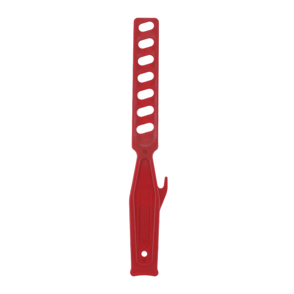 Kunststoffrührer mit Löchern zum Mischen von Farbe