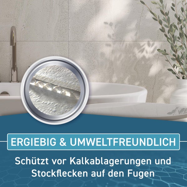 PLINTEX® [1L] Dusche & Bad-Dicht | Fugen- und Fliesen Imprägnierung für Dusche & Bad | Langanhaltende Fliesen Versiegelung mit Lotuseffekt gegen Kalk & Schmutz | Transparent & Geruchsneutral