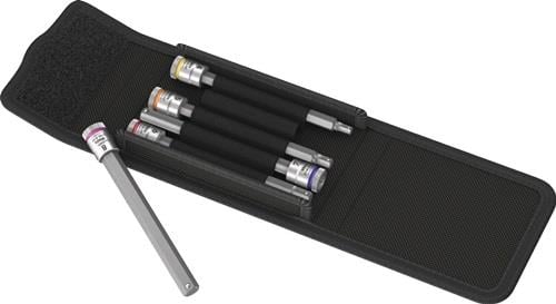 Bit-Satz mit flexibler Welle in schwarzer Aufbewahrungstasche