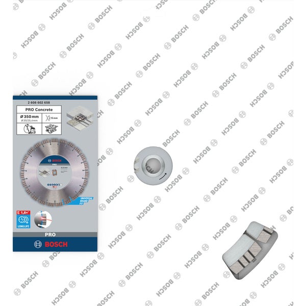 Bosch PRO Concrete Diamanttrennscheibe 350 x 20/25,4 mm - 2608602658