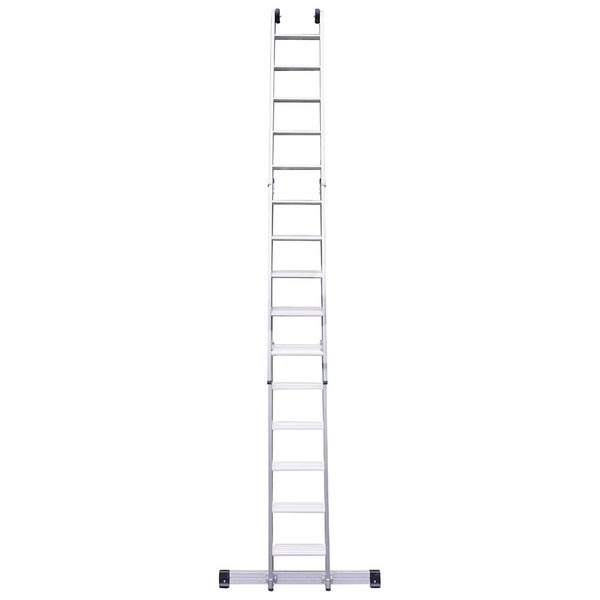 Euroline Premium 302 Stufen- Schiebeleiter 2x10 Sprossen