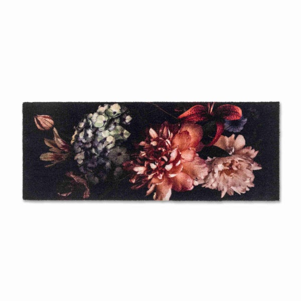 Fußmatte mit Blumenmuster
