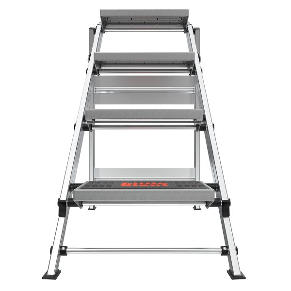 Little Giant Trittleiter mit vier Stufen aus Aluminium für den Haushalt