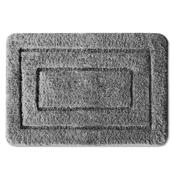 Rechteckige Badematte mit rechteckigem Muster