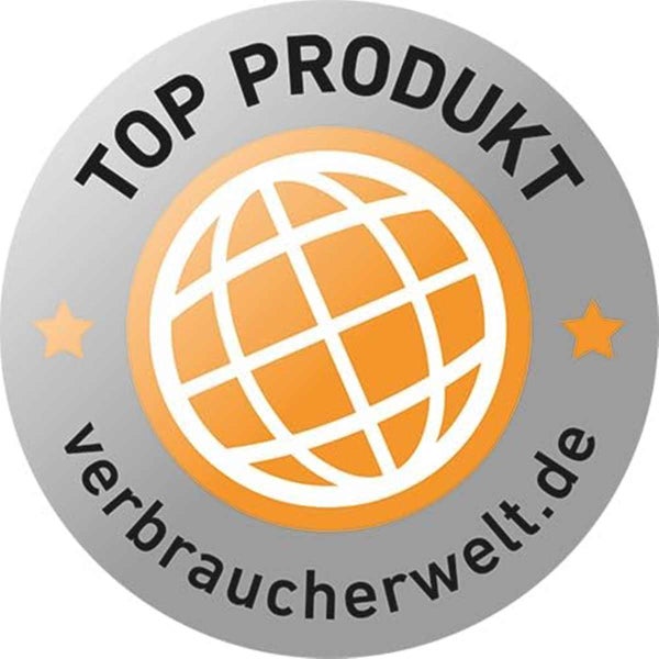Siegel Top Produkt von verbraucherwelt.de.