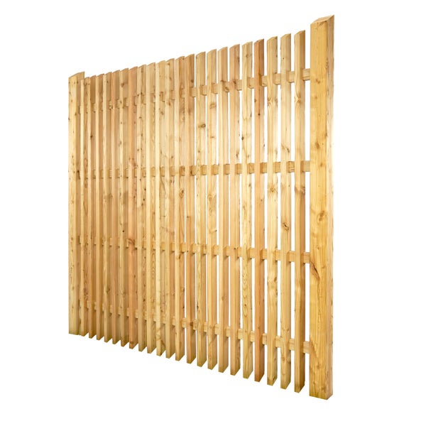 Holzzaun-Element für den Garten