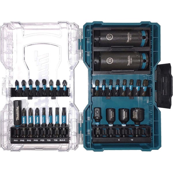 Makita Impact Black Bit- & Schlagnuss-Set 30tlg. - E-22903