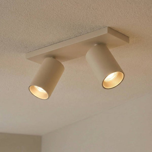 Deckenleuchte mit zwei Strahlern