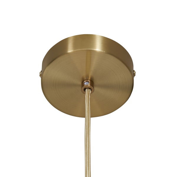 Deckenbaldachin mit Textilkabel für Pendelleuchte