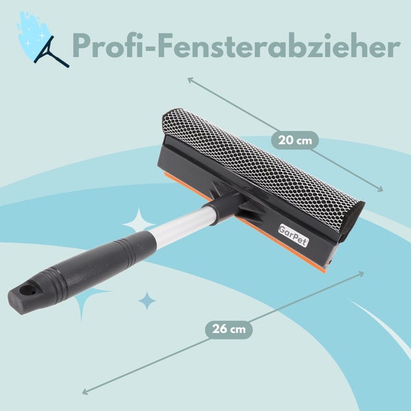 Fenster Scheiben Glas Dusch Auto Reiniger Wischer Abzieher Gummilippe Schwamm