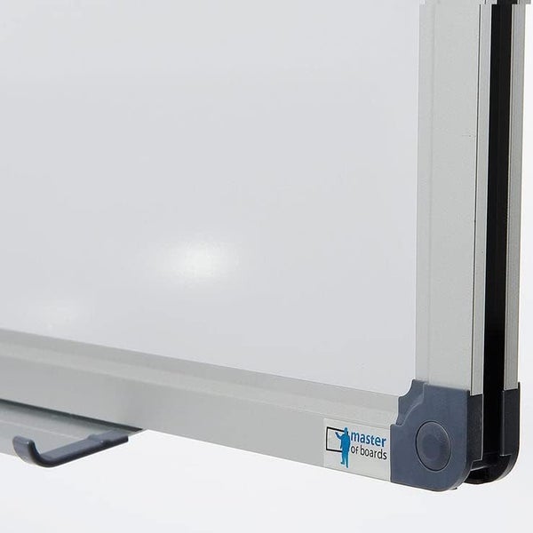 FLOORDIREKT Whiteboard - Master of Boards - Lackiert - Kratzfest - Magnethaftend - 90 x 120 cm