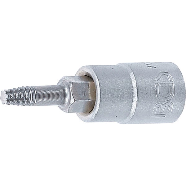 BGS Schraubenausdreher-Bit-Einsatz Antrieb Innenvierkant 6,3 mm (1/4) für defektes T-Profil (für Torx) T15 - 7098-T15