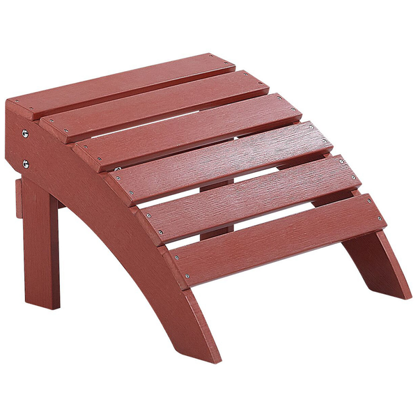 Garten Fußhocker ADIRONDACK Rot