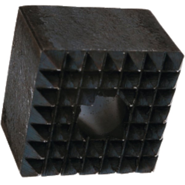 Hammerkopf aus Metall mit pyramidenförmiger Struktur