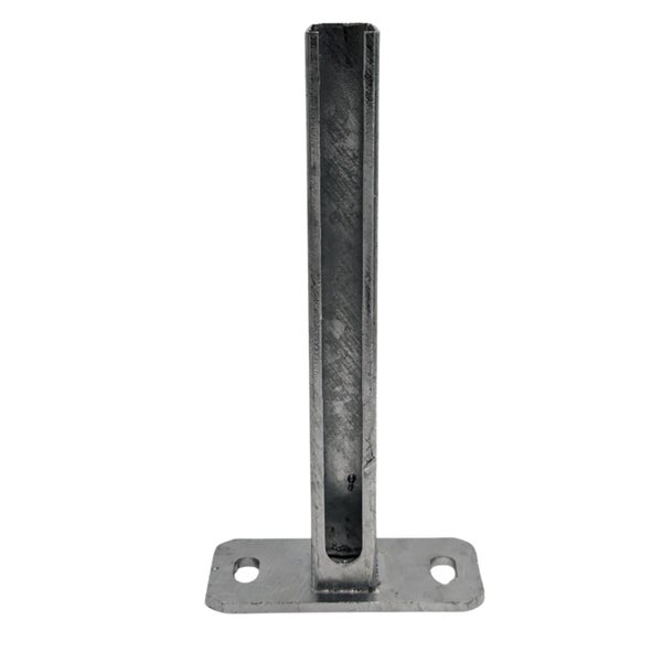 Pfostenträger aus Metall für den Gartenbau