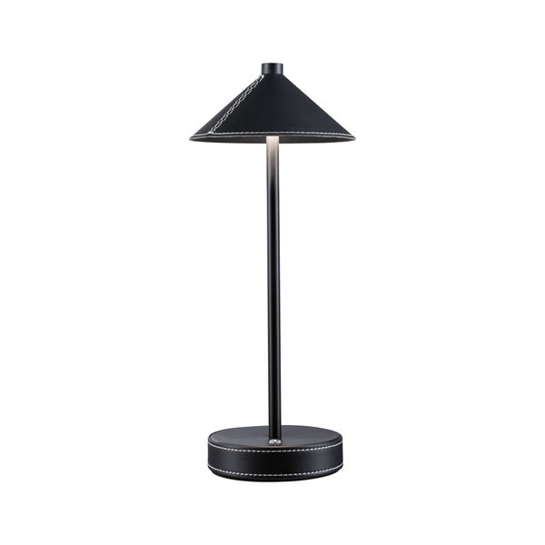 Mobile Tischleuchte Pellini White Switch 300lm 2W Schwarz matt