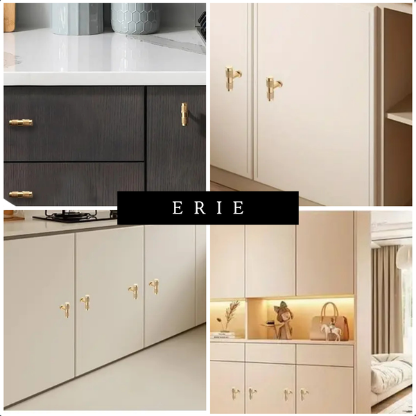 Verschiedene Küchen- und Schranksituationen mit Griffen