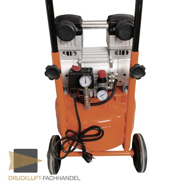 Gentilin ölfreier Kompressor B220/20 – Der leise Montage-Kompressor