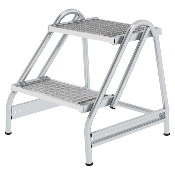 Zweistufige Trittstufe aus Metall
