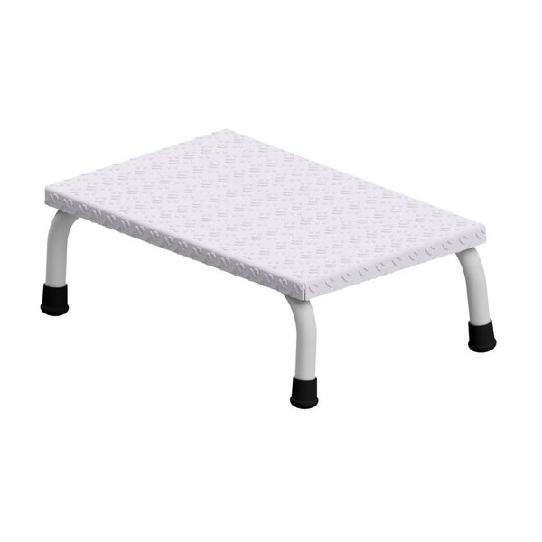 Einstufige Trittstufe mit Antirutschoberfläche