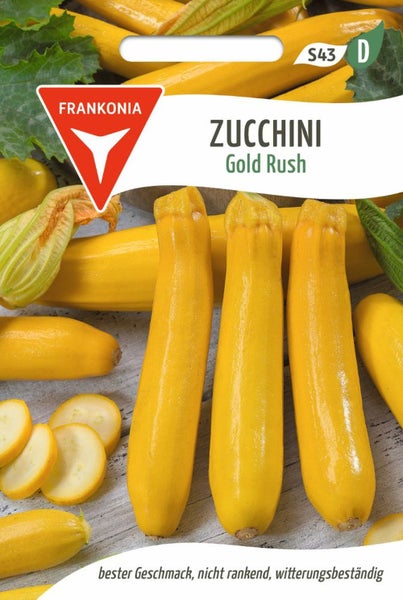 Zucchini Gold Rush Samenpackung