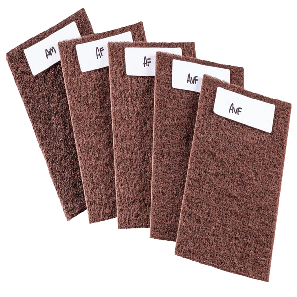 RHODIUS  VLS PAD 5ER MIX-PACK, 1 Stück, 152 x 229 mm für Edelstahl, Stahl, Metall, Farbe, Lack, Füller, Spachtel, PROline