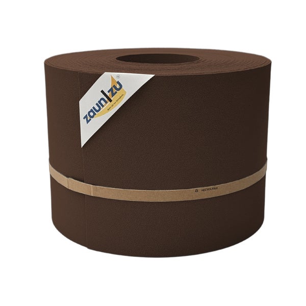 Zaunfolie Rolle mit Hinweis Recycelbar