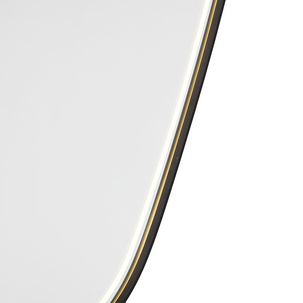 Detailansicht eines Spiegels mit Rahmen