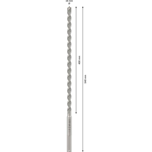 Bosch PRO SDS max-4 Hammerbohrer 16 x 400 x 540 mm - 2608685861