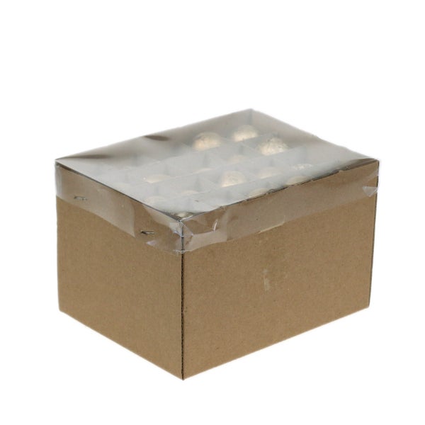 Karton mit Dekorationsartikeln