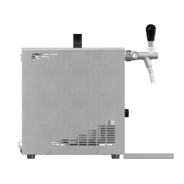 Bierzapfanlage mit Zapfhahn