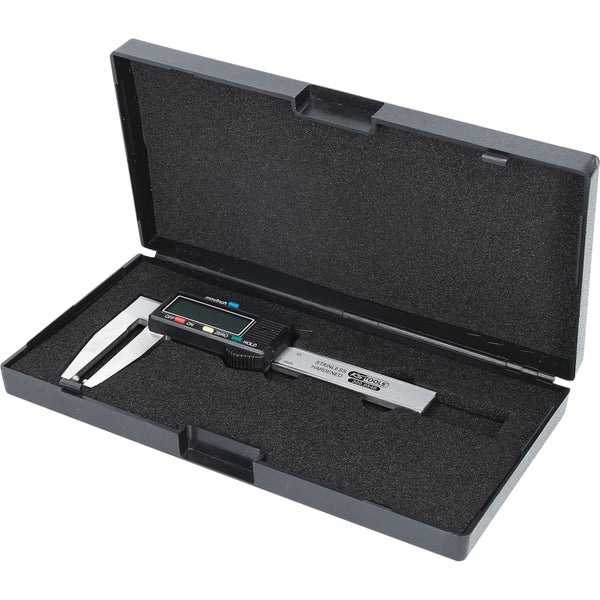 Digitaler Messschieber im Aufbewahrungskasten