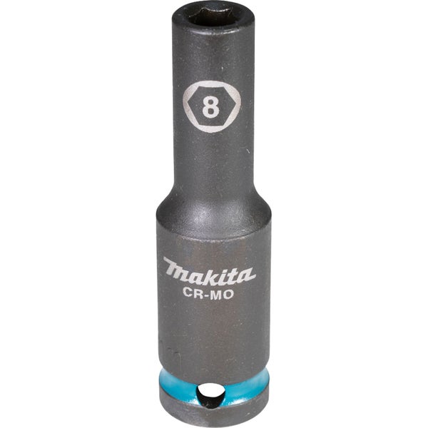 Makita E-16405 Steckschlüssel 1/2 SW8 Impact Black lang