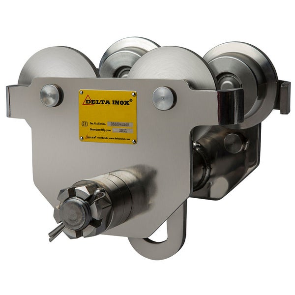 Delta Inox Rollfahrwerk für Hebezeuge