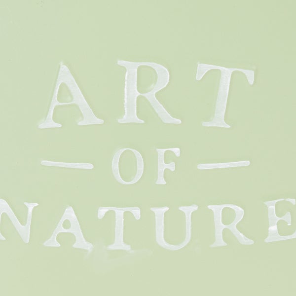 Schriftzug Art Of Nature