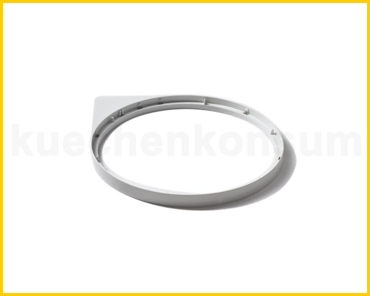 Befestigungsring aus Kunststoff für Küchenspülen.