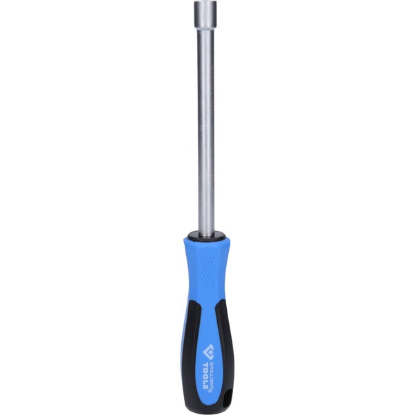 Steckschlüsseleinsatz mit blau-schwarzem Griff