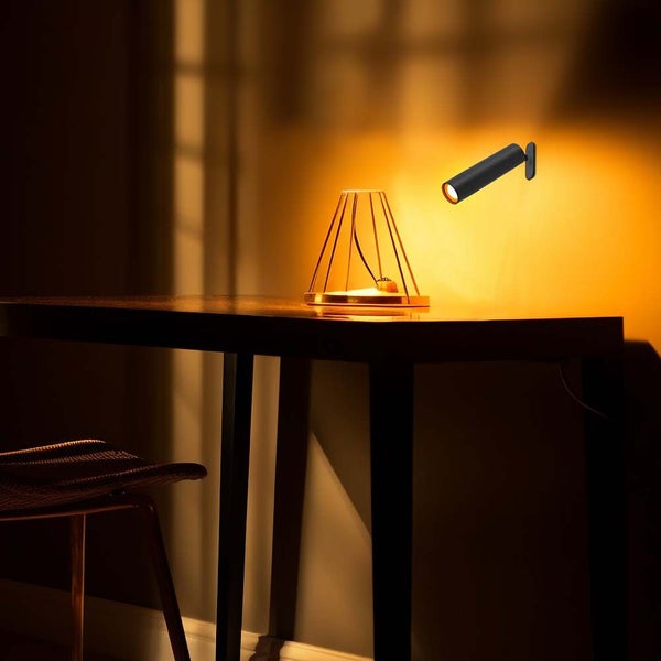 V-TAC VT-7413-B - Table Lamps - Wiederaufladbare Table Lamps - IP20 - Schwarz - 3 Watt - 300 Lumen