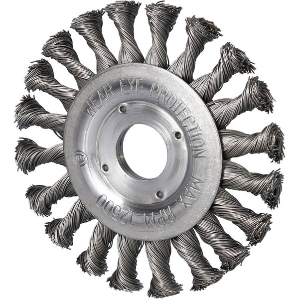 Drahtbürste für die Bohrmaschine mit gewundenen Drähten