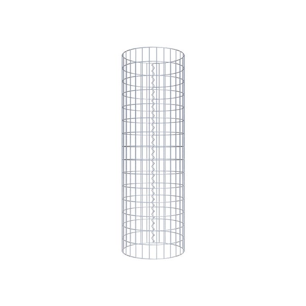 Gabionensäule Durchmesser 47 cm, MW 5 x 10 cm rund - Höhe: 1,50 m