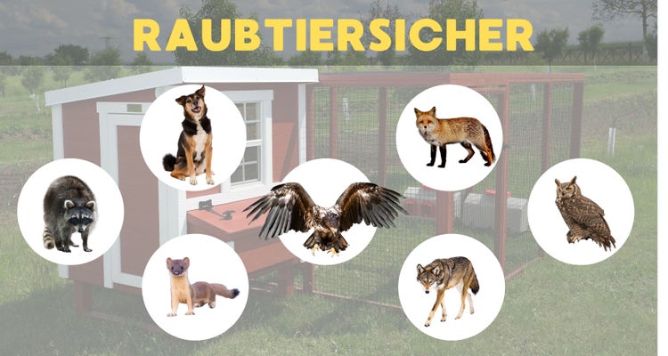 Hühnerauslauf XL EZ Chicken Home Rot 408 x 300 x 154cm Hergestellt in EU