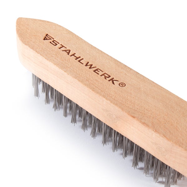 STAHLWERK Schweiß-Set mit Schlackehammer Drahtbürste 2 kg AWS E6013RR Elektroden