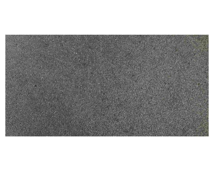 Wohnrausch Basalt Poolumrandung Beckenrandstein BASALT, 61 x 30 x 3 cm, 1 Rundkante, gebürstet, dunkelgrau