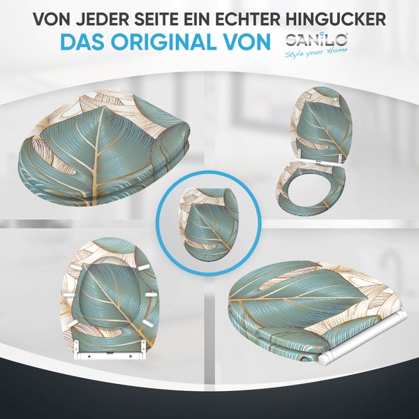 WC-Sitz mit Absenkautomatik & Top Fix Beautiful