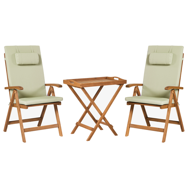 Bistro Set JAVA PREMIUIM Akazienholz Grün