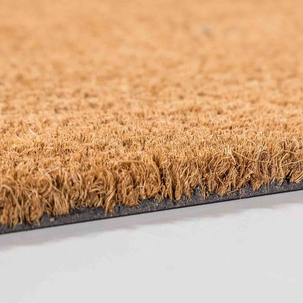 Fußmatte aus Kokosfasern mit Gummirückseite