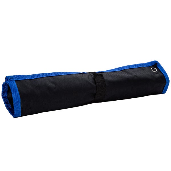 Doppelringschlüsselsatz tectake  gekröpft inklusive Rolltasche mit Ösen