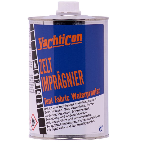 Yachticon Zelt Imprägnierer für Textilien in der Metalldose