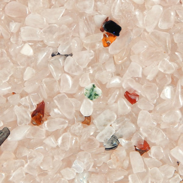 Terralith Edelsteinteppich Rosenquarz 1 qm -außen-