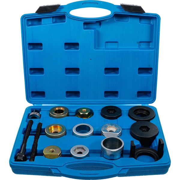 Werkzeugsatz im blauen Koffer